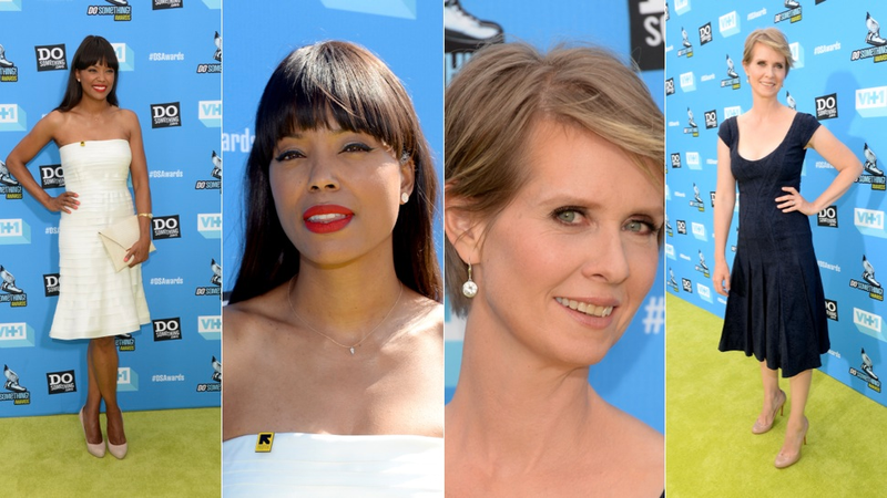 Illustration for article titled Celebs Wore Saggy Sequins and Ghastly Gowns at the Do Something Awards